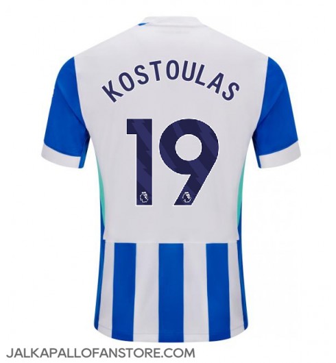 Brighton Charalampos Kostoulas #19 Kotipaita 2025-26 Lyhythihainen Brighton Charalampos Kostoulas #19 Kotipaita 2025-26 Lyhythihainen